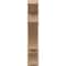 Ekena Millwork 7 1/2-in W x 32-in D x 38-in H Balboa Slat Rough Cedar Woodgrain TimberThane Outlooker, Primed Tan OUTUR075X32X38BOA24RCPR - alternate 6
